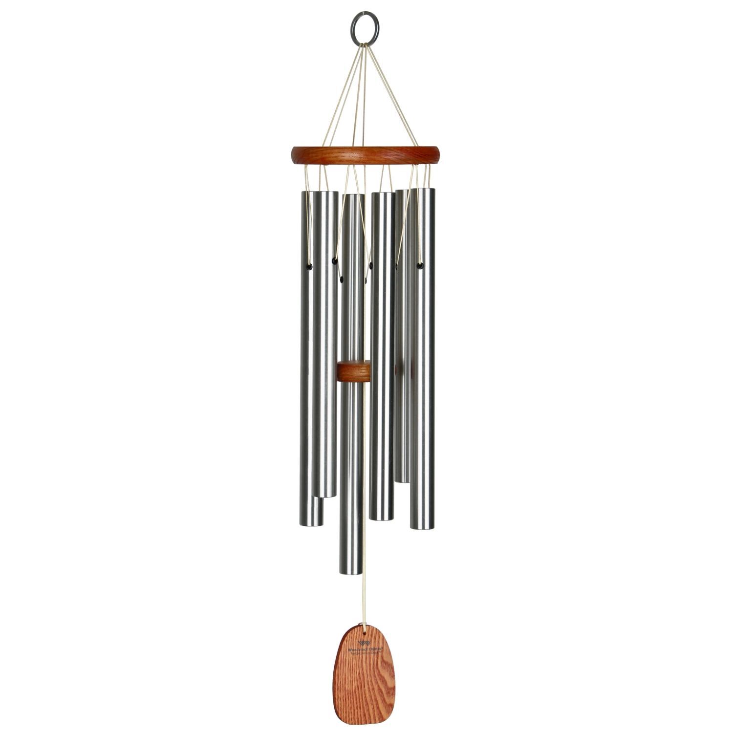 Woodstock Chimes Amazing Grace Chime Silver Medium