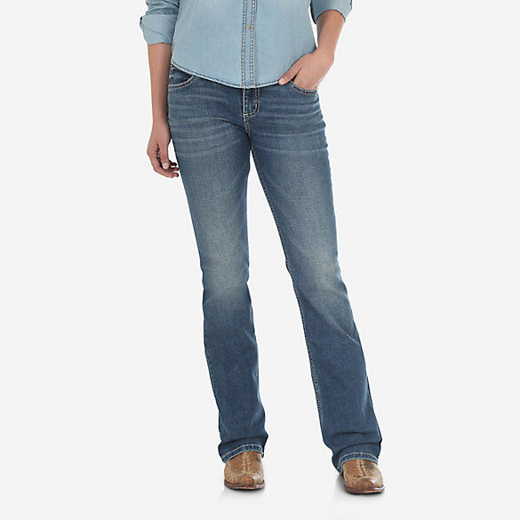 Wrangler Women's Retro Mae Mid Rise Bootcut Jean