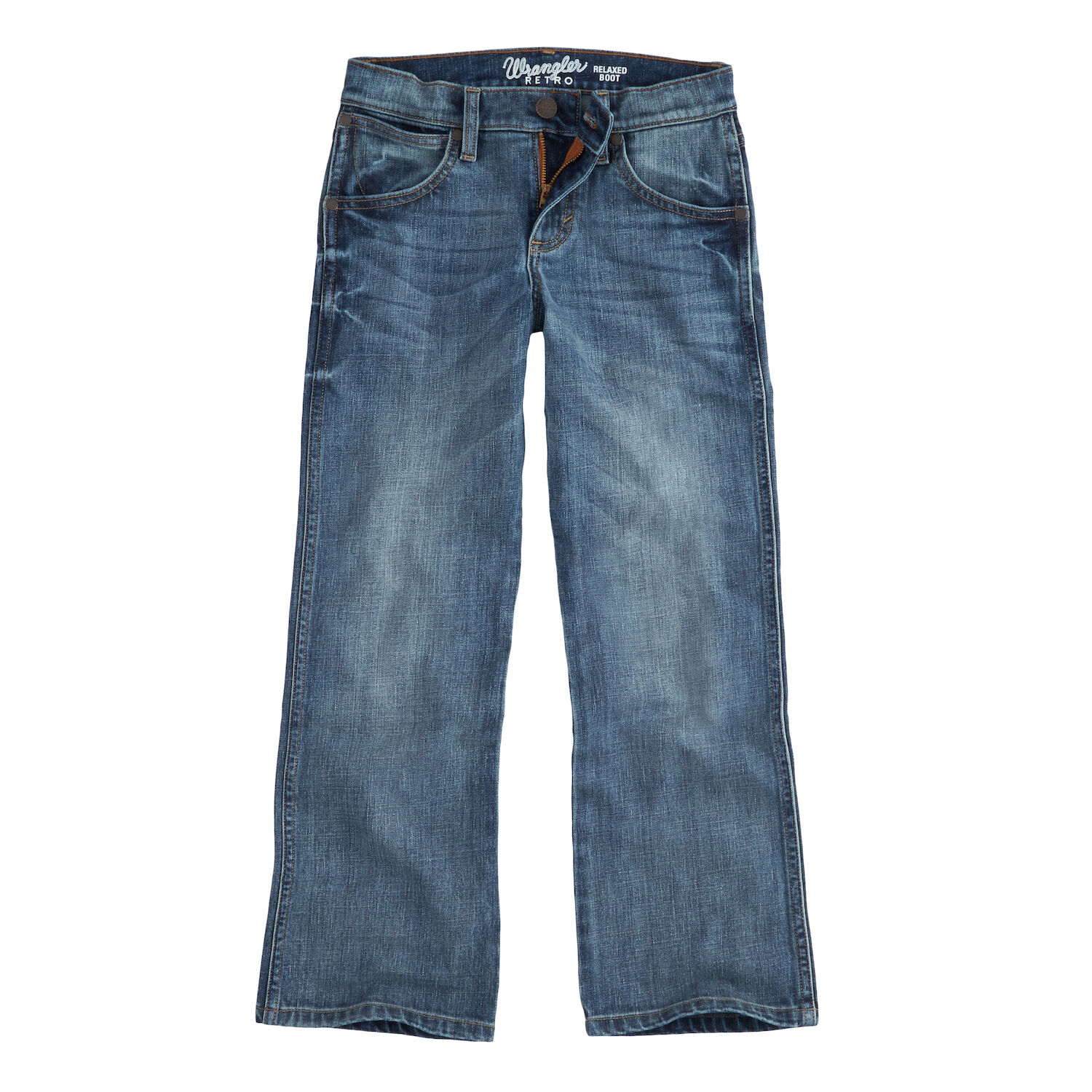 Wrangler Boy's Retro Relaxed Bootcut Jean