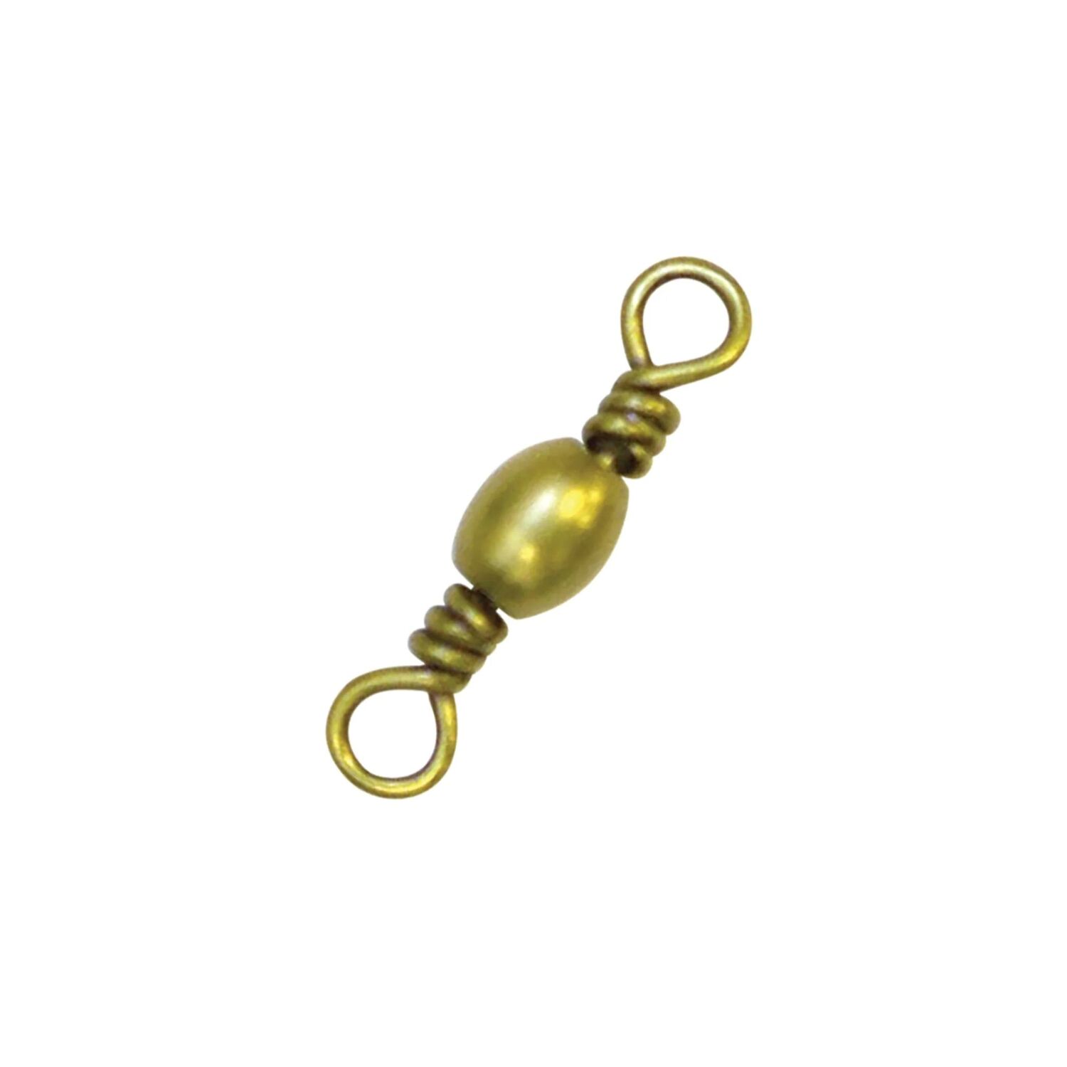 Eagle Claw Brass Barrel Swivels, #10, 8-Pk
