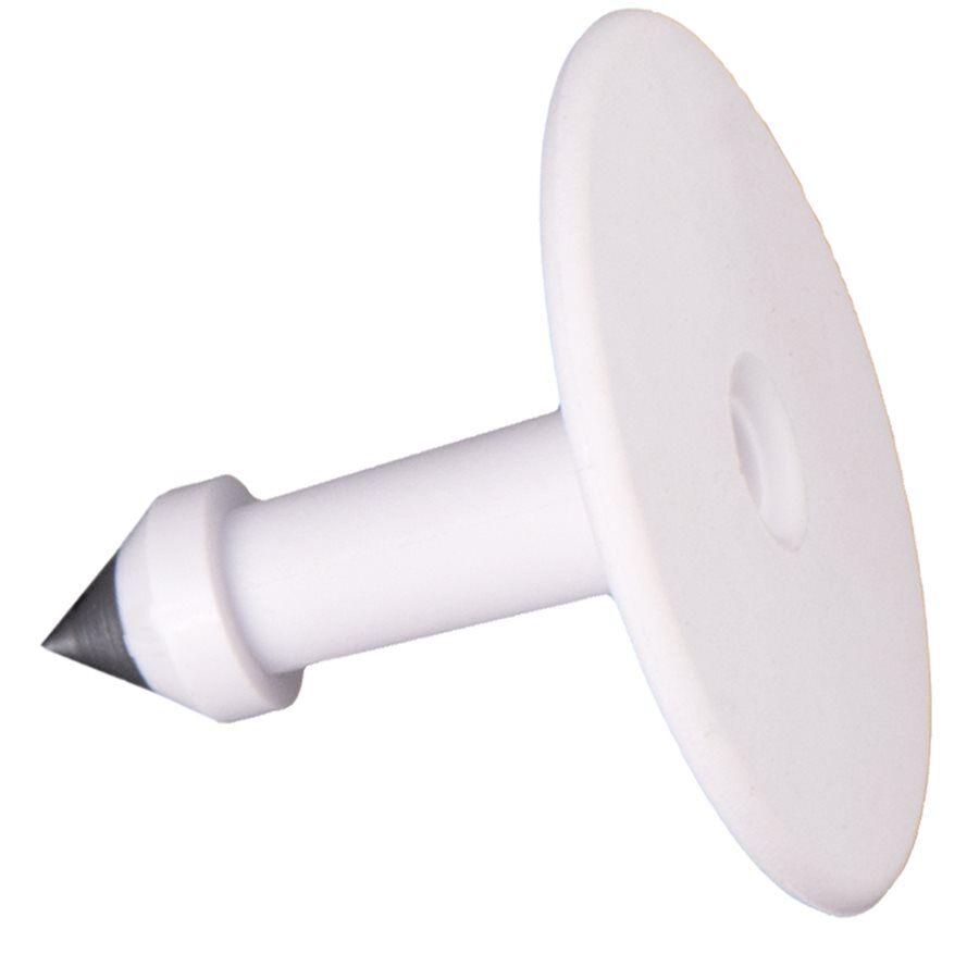 Ear Tag Button White