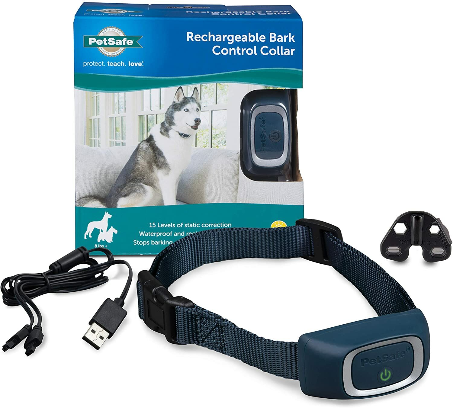 Rechargeable Bark Control Dog Collar