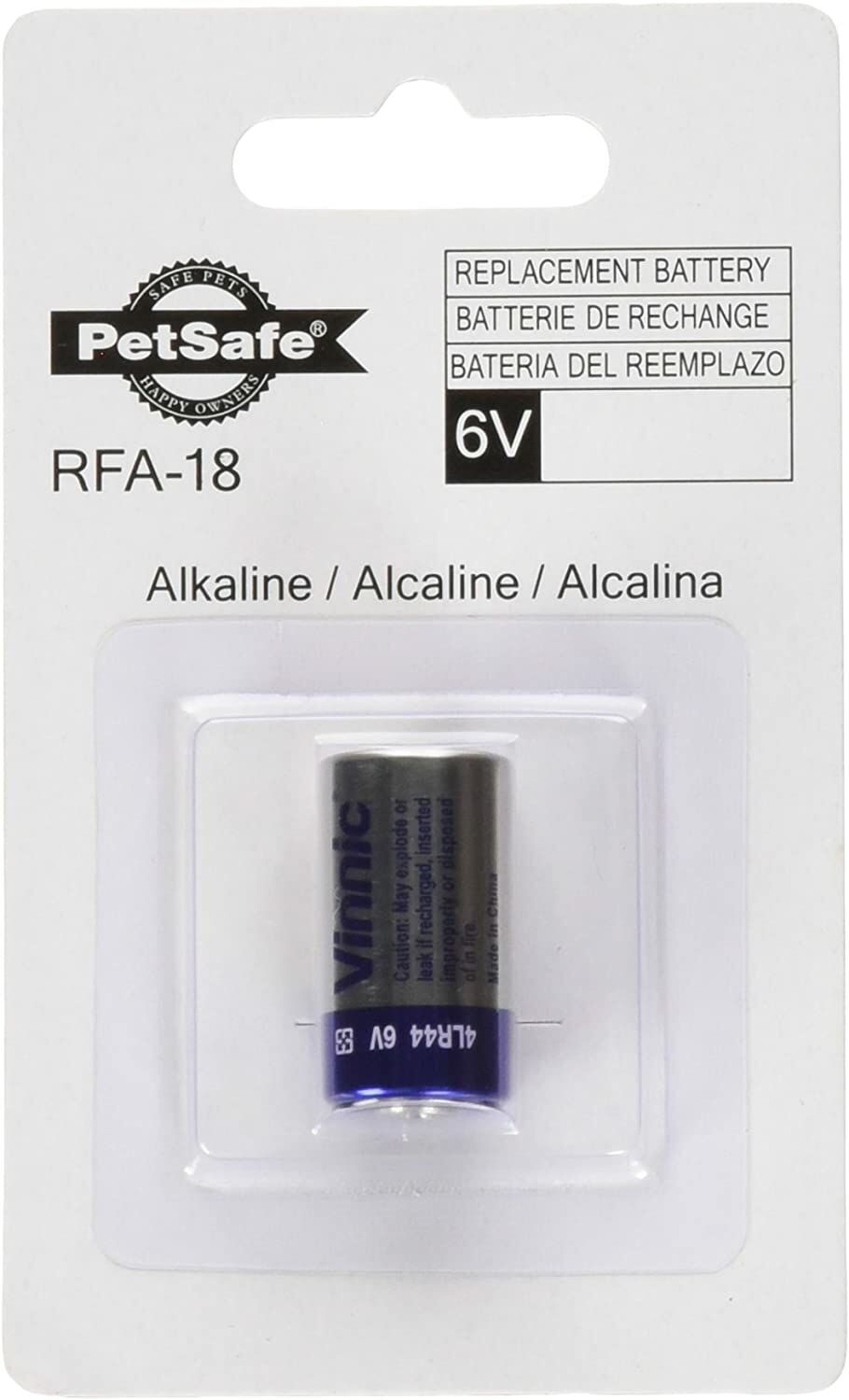 6-Volt Alkaline Battery for Spray Bark Control Collars
