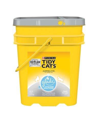 Tidy Cats with Glade Clear Springs Clumping Cat Litter, 35-Lb Bucket