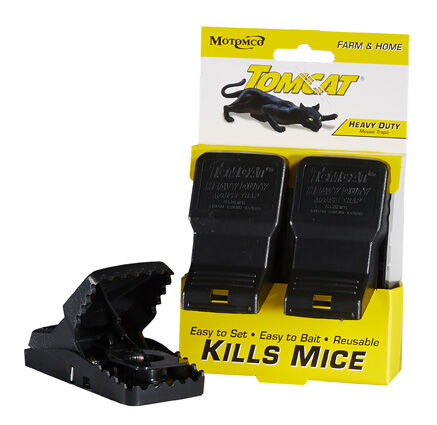Tomcat Heavy Duty Reusable Mouse Trap, 2-Pk