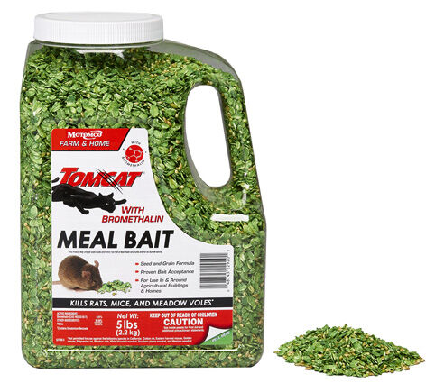 Tomcat with Bromethalin Meal Bait, 5-Lb