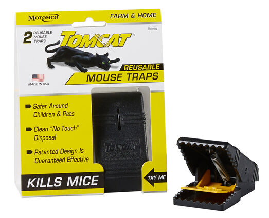 Tomcat Reusable Mouse Traps, 2-Pk