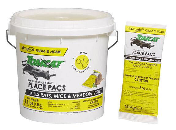 Tomcat Rat & Mouse Bait Place Pacs, 22-Pk