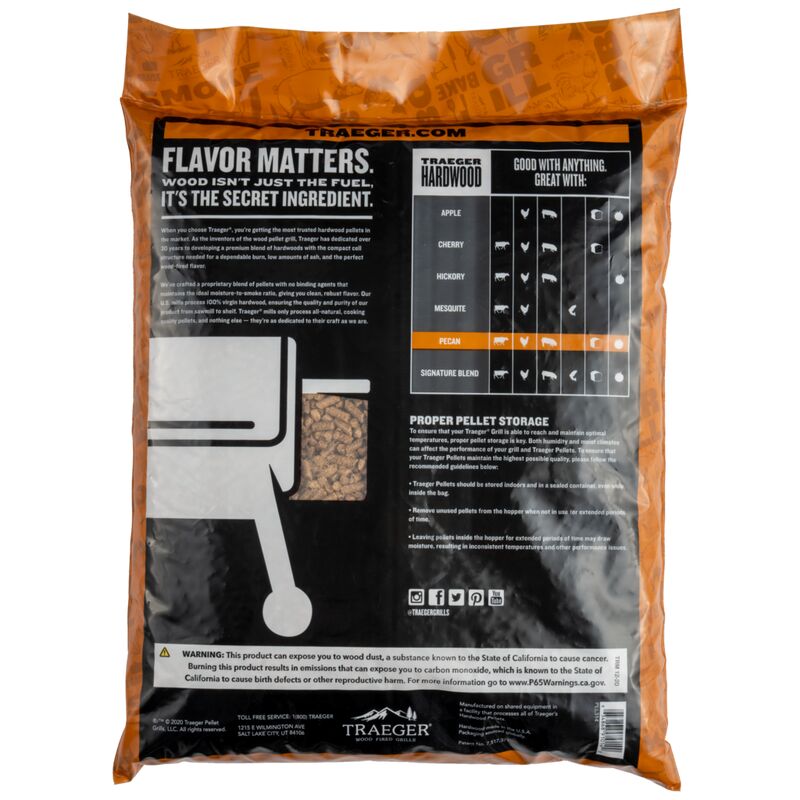 Pecan BBQ Pellet Fuel, 20-Lb Bag